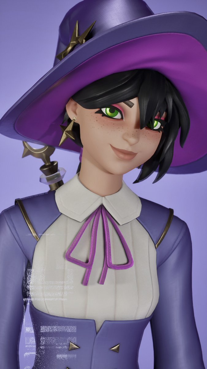 No.317】 🔮🧹💜 ヘルジーミッドナイド/Helsie Midnight #Fortnite