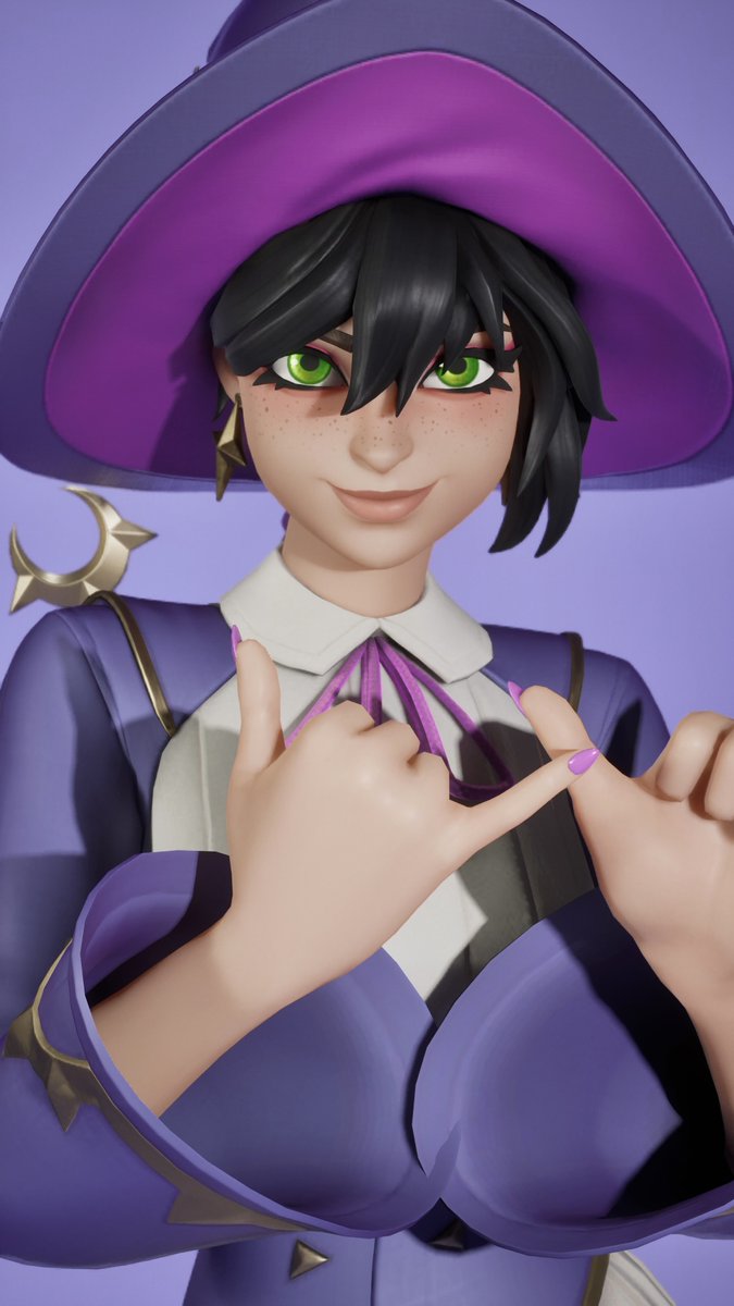 No.317】 🔮🧹💜 ヘルジーミッドナイド/Helsie Midnight #Fortnite