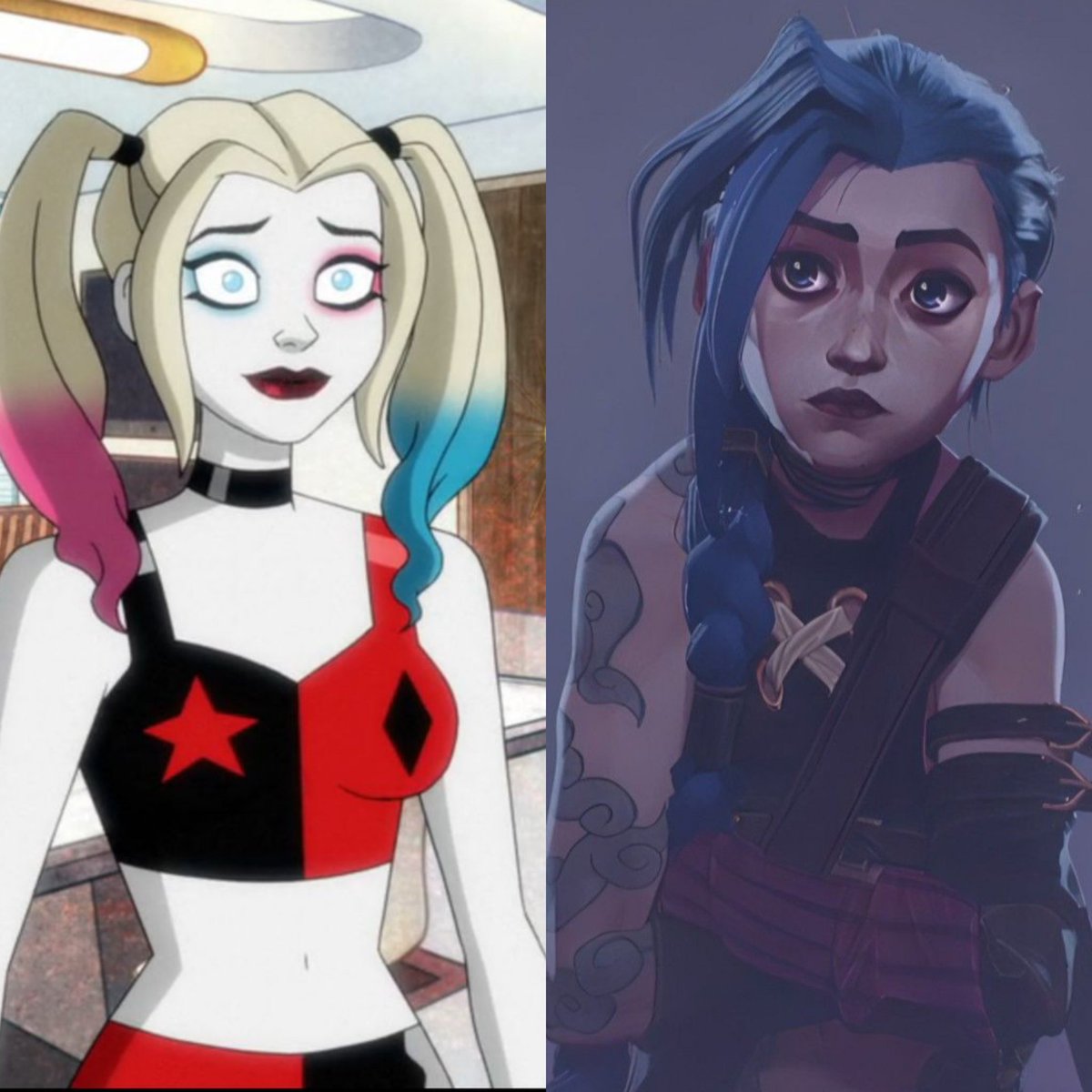 Quinn_Sanity_'s tweet image. My comfort characters ♦️💙