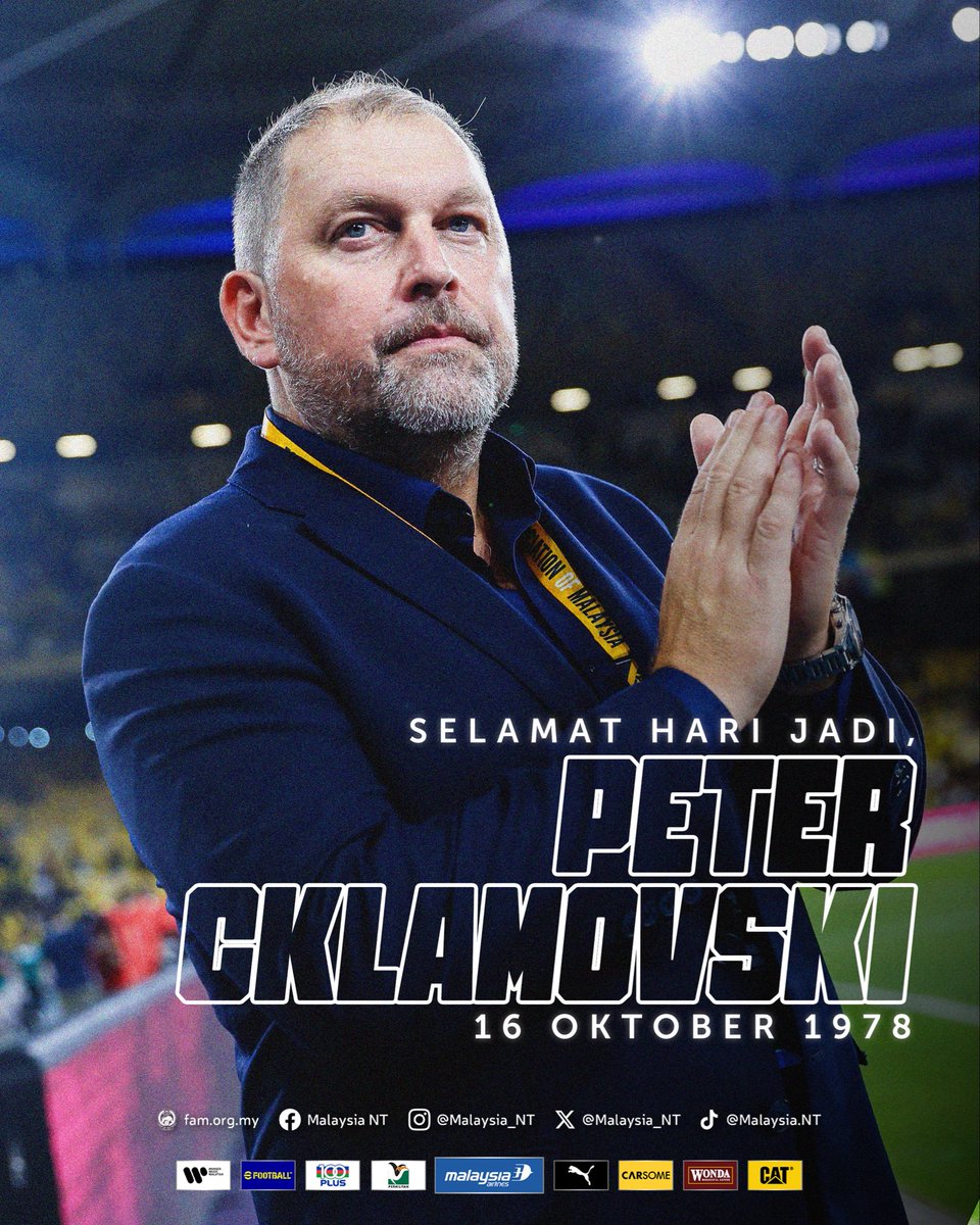 malaysia_nt's tweet image. Happy Birthday to Coach Peter Cklamovski! 🔥🫡

The man behind our unity, discipline, and drive. You’ve built more than a team — you’ve built a family.

#HarimauMalaya