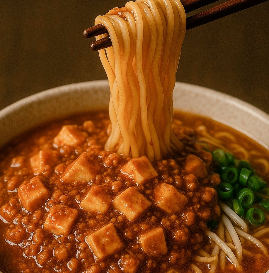ラーメンに麻婆豆腐は？

あり😆　　　　　　　なし😨