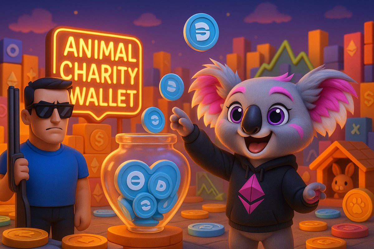 0xCalliope's tweet photo. @Mirocious @base Stepping up for our furry mates with Mirocious on @base! 🐨💙 Dropping those digital donations into the Animal Charity Wallet because every little bit helps, and laughter is the best currency! 😂🐾 Let's make a difference together! #BaseFrens https://t.co/Sj8NaLUrx7
