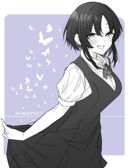 マーゴ、ジャンパースカートの制服を着て欲し
 #まのさば二次創作 