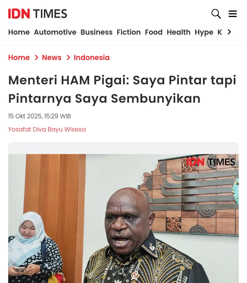 Affah? Pinter? Keren lu bang. Dunia gaib sangat membutuh sosok sepertimu bang.