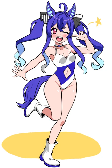 ターボの新衣装はせくしー!でお願いします! #ツインターボ #ウマ娘