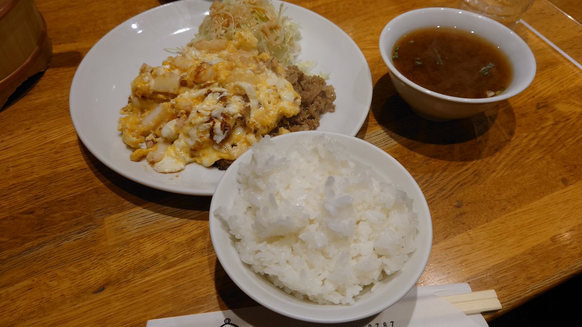 Atamafuyu_takep's tweet image. 飯ぐらいはハズレ無しの安定のハマヤで！
 #ランチ