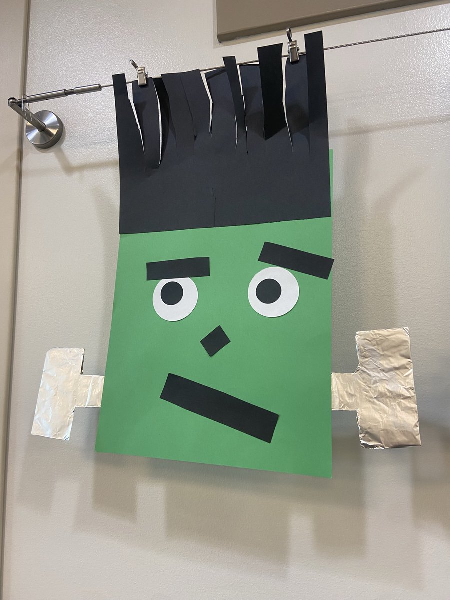 ZumEarlyEd's tweet image. How cute are these adorable little Frankensteins made by our Extended Care friends?! 💚🎃 We’re feeling all the spooky-cute vibes this fall! #ExtendedCareFun #FallCreativity