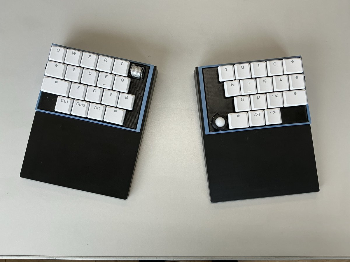分割キーボード がトレンドに出ていたので、いくつかポストを見ました