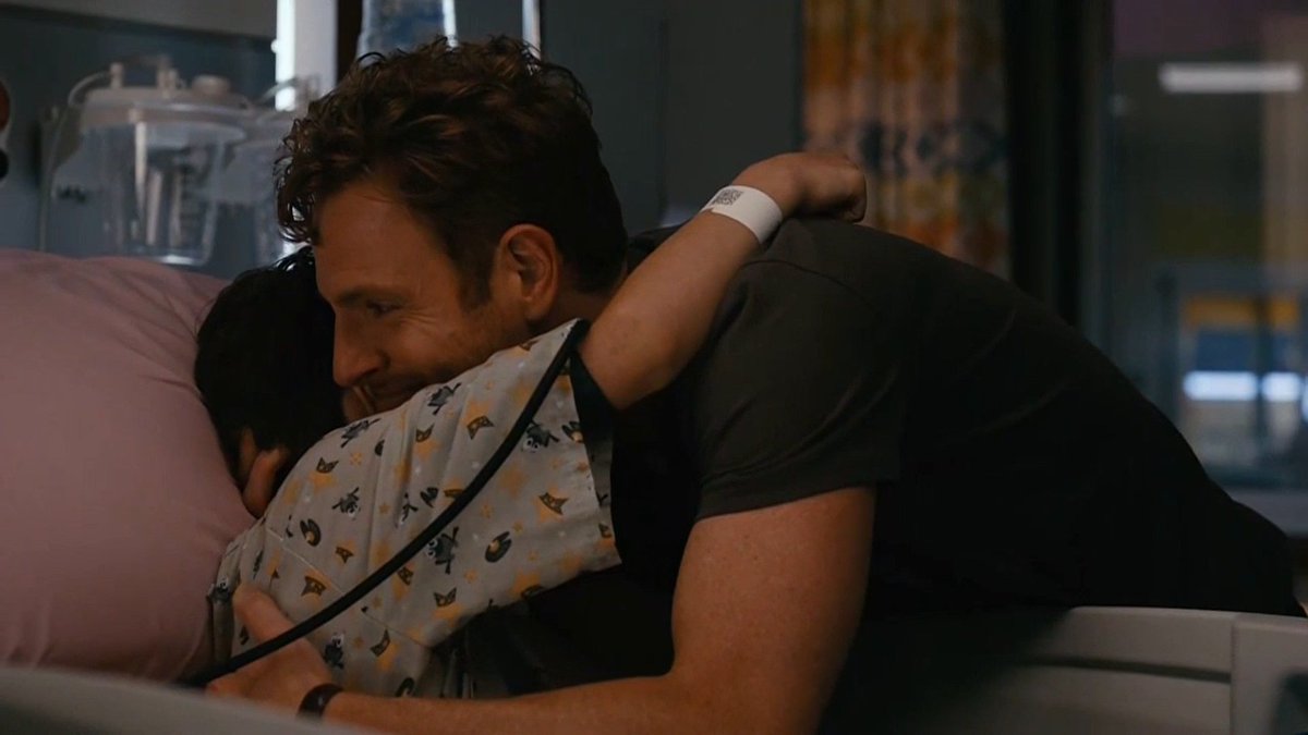 ThenaluvsKpop's tweet image. "I love you, buddy."
"I love you too."
Can't name a better father-son duo on #ChicagoMed who isn't Will &amp;amp; Owen 😭😭😭😭