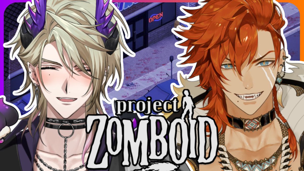 Zomboid.....but I have to keep Ryzar alive⁉️

Now that sounds like a challenge I'm ready to rise to! 

Come join Ryzar and I for a besties roadtrip at the end of the world. Something tells me this one is going to get interesting! 🧡💜

21:00 JST / 08:00 EDT / 13:00 GMT 📅📌