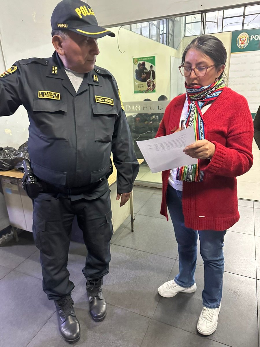 En este momento me encuentro en la División de Asuntos Sociales de Rimac. Aquí se encuentran 8 personas en calidad de detenidas y personas intervenidas.