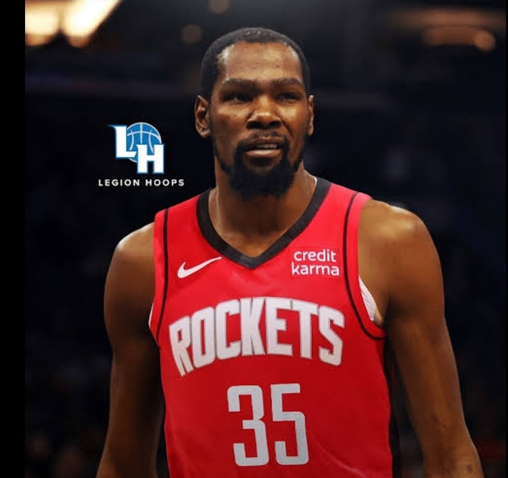 How checked out have I been because when did KD become a Houston Rocket