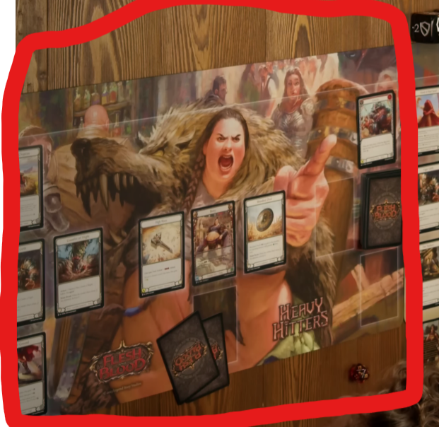 Anyone know where one can acquire this playmat? <a href="/fabtcg/">Flesh and Blood</a> <a href="/james_white/">James White</a> #fabtcg

If I can never have a log atleast let me lose in style with a Betsy, Skin in the Game Official Flesh and Blood Heavy Hitters Playmat while stocks last