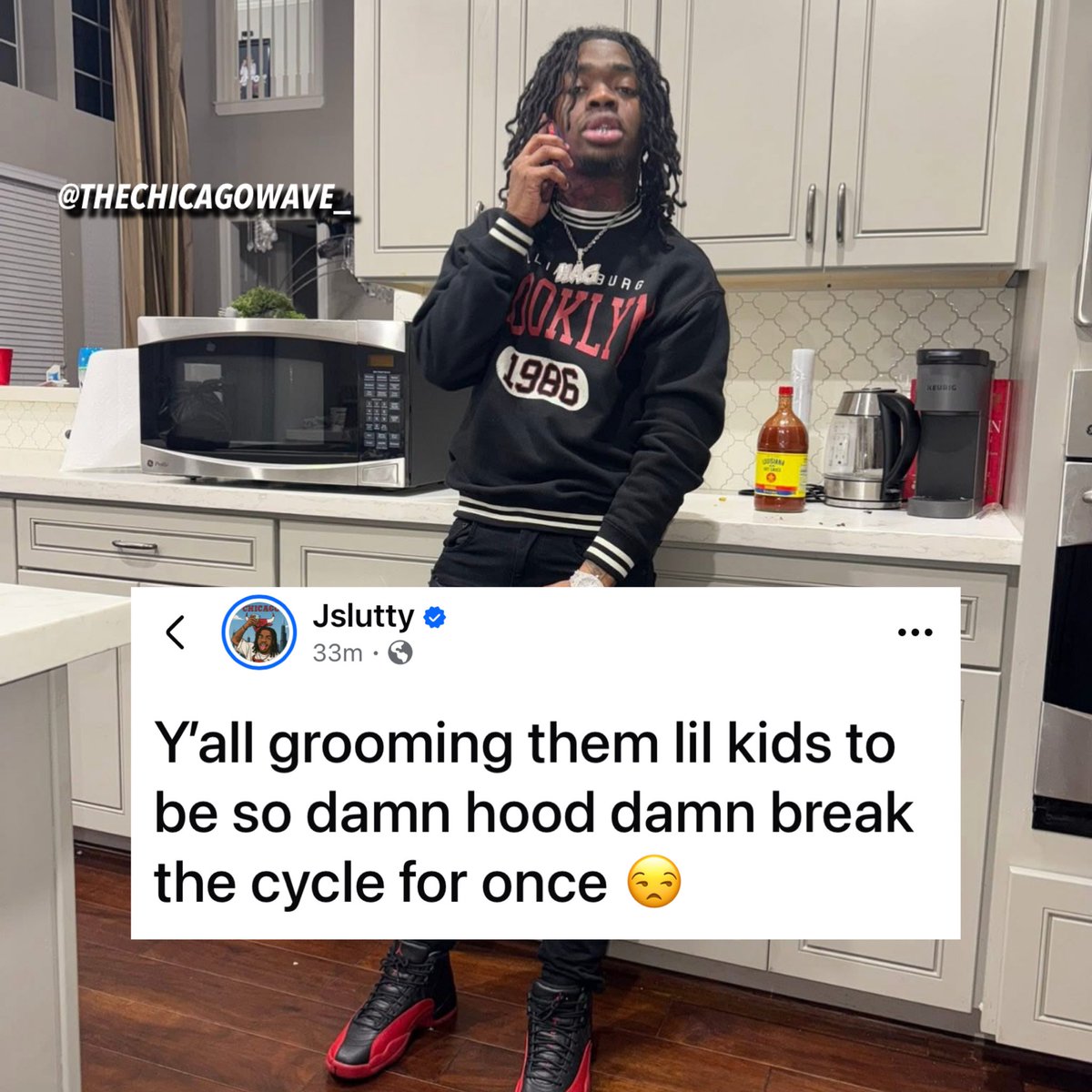 J Slutty encourages people to help break the cycle of the youth joining the streets 🗣️
