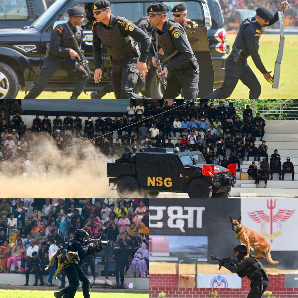 राष्ट्रीय सुरक्षा गार्ड (NSG) के सभी वीर जवानों और उनके परिवारों को #NSGRaisingDay की हार्दिक शुभकामनाएं। 🇮🇳
#NSG बहादुरी का पर्याय है और इस विशेष बल ने आतंकवाद के हर मंसूबे को नाकाम करने में अपनी अद्वितीय दक्षता और साहस का परिचय दिया है।
पूरा राष्ट्र <a href="/nsgblackcats/">National Security Guard</a> पर गर्व करता