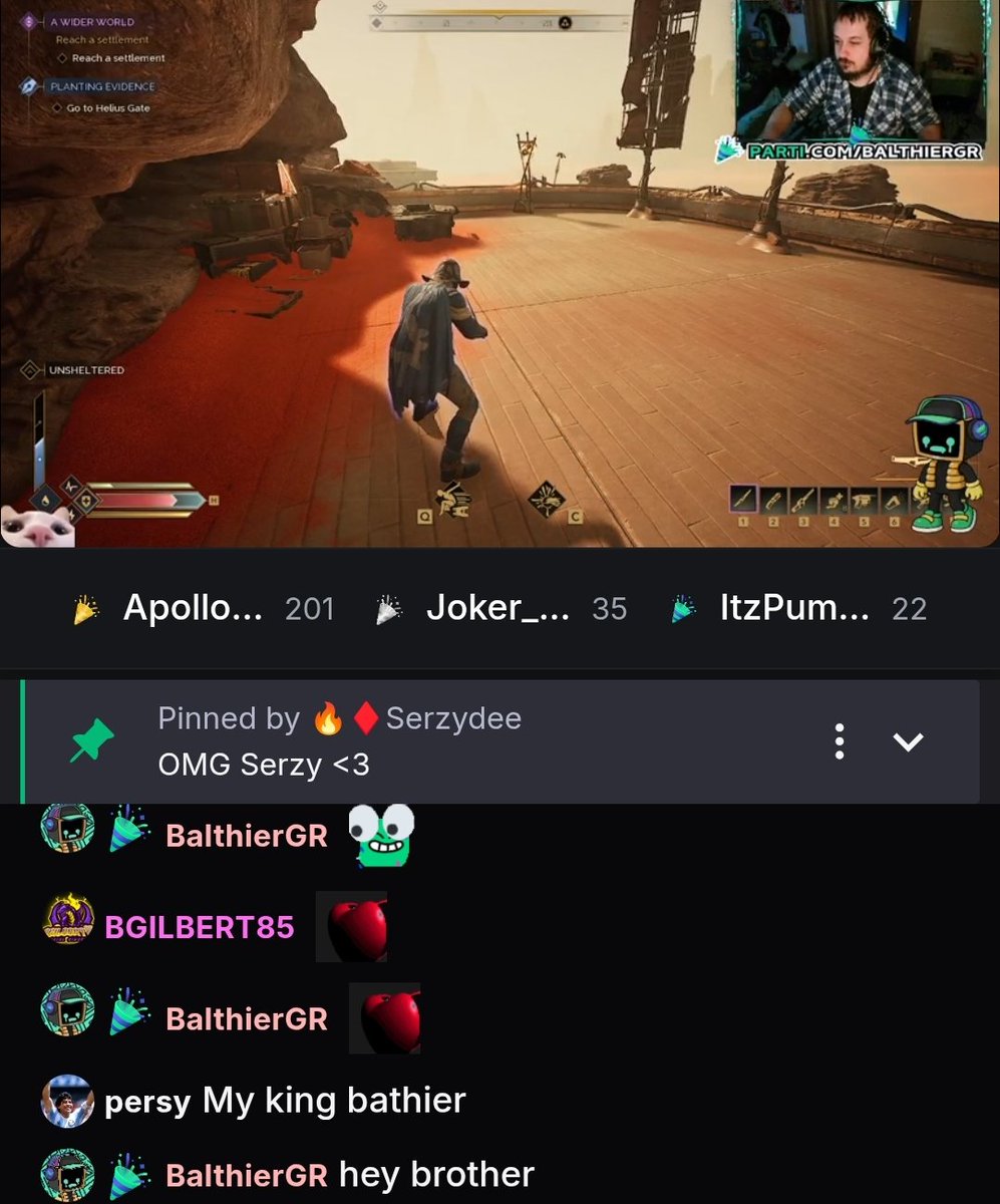 Can I get a gm? 
a twitch stream entertains.
a <a href="/jointheparti/">PARTI</a> stream builds.
it’s not just going live  it’s going forward.

watched my mentor last night <a href="/BalthierGR/">BalthierGR</a>
the top streamer moving like he owns the moment.
energy, vision, motion 
just saying ,gParti