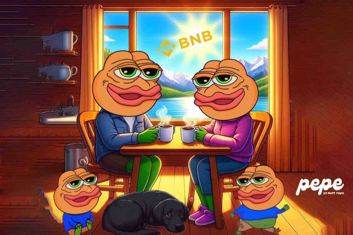 The frog didn’t change color…
He leveled up.
🧡 $PEPE is glowing on #BSC #PEPE