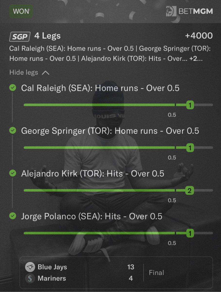 AllOffRisks's tweet image. really lost for words

 (+4000)😭

Shiners Premium Access - whop.com/all-off-risks/

#viral #nfl #gamblingx #parlay