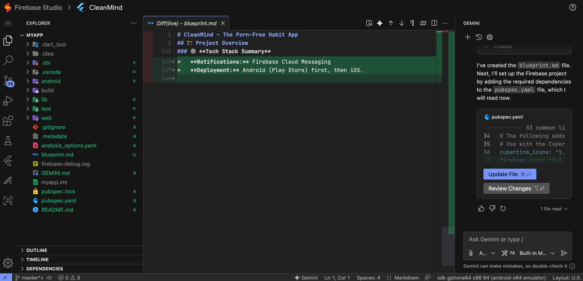 kibbodev's tweet image. Starting my vibe coding and solo dev journey. Let's see how this goes.
And yes, I'm using Firebase Studio for this! 🔥
#solodev #vibecoding #CodingJourney #programming #AppDevelopment #flutter