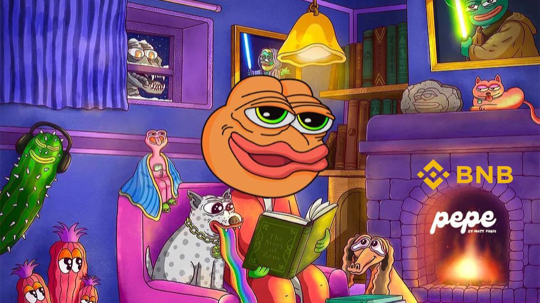 $PEPE didn’t go to the moon.
He became the moon — bright, round, and orange. 🌕
#BSC #PEPE