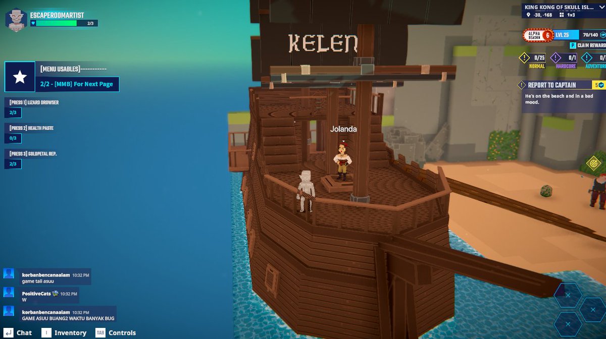 Arrgh you ready to steal some treasure? <a href="/TheSandboxGame/">The Sandbox</a>  tsbga.me/TheSandbox
