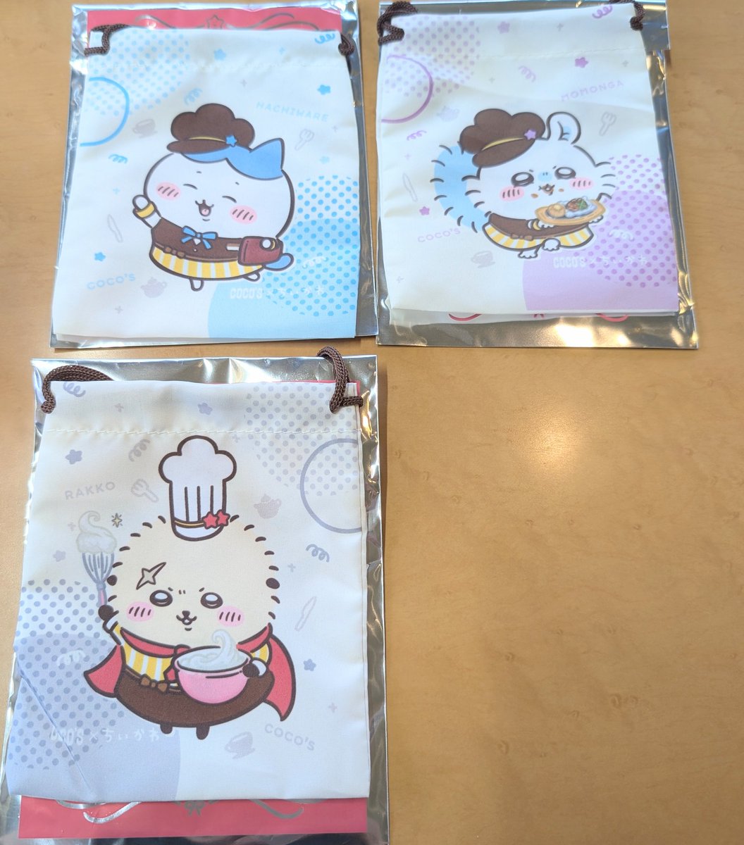 【交換】ちいかわ ちぃかわ ココス COCOS 第一弾 巾着 コラボ

譲:ハチワレ1 モモンガ1 ラッコ1
求:うさぎ1

モモンガ.ラッコとの交換が優先です。
郵送での交換となります。