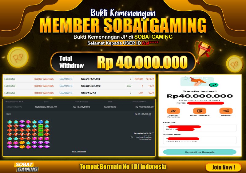 WD LAGI BOSKU, BURUAN COBA SEKARANG JUGA
MODAL RECEH JADI JUTAAN!!
LINK DAFTAR : heylink.me/sobathoki

EVENT MENARIK
╰┈➤ MAXWIN 1JT BONUS 2JT
╰┈➤ SCATTER PG SOFT
╰┈➤ SCATTER BONANZA
╰┈➤ SCATTER KOI GATE

DAFTARKAN AKUN HANYA DI SOBATGAMING

#sobatgaming #situsaman