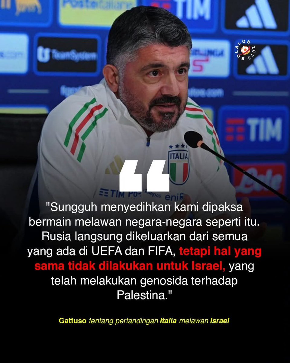 ga kebayang kalo gattuso sekarang masih aktif main trus disuruh lawan isra3l dan ga ada mesin var
minimal 1 pemain kaki patah itu