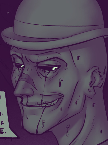 anomalousnero's tweet photo. random stupid larry images from my fucking tumblr ask blog ignore the random art style changes #scp106 #scp https://t.co/NOwDG09DSA