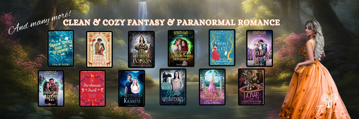 ToniCabell's tweet photo. 🍁 It’s the season for Clean &amp; Cozy Fantasy &amp; Paranormal Romance! A group of authors have put together this cozy collection of nearly 40 books that we hope you enjoy.
https://t.co/yihPFPiFPi

#amreadingfantasy #amwritingfantasy #indieauthors #indiebooks #booktwt #cozyfantasy https://t.co/nevIWX3Z3i