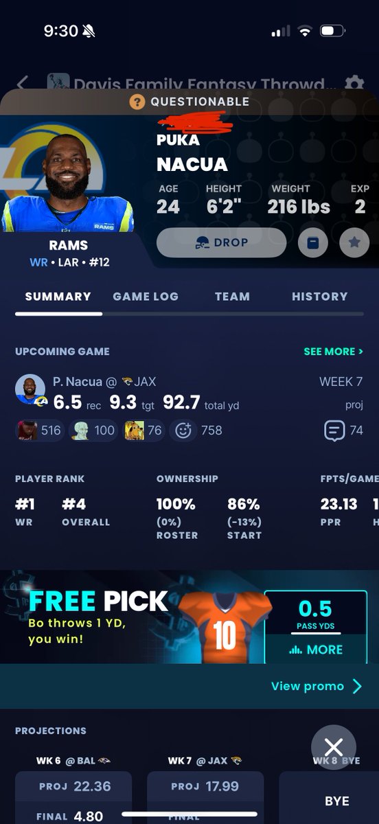 Champ__Project's tweet image. Hey, uhhh @SleeperHQ, you good?