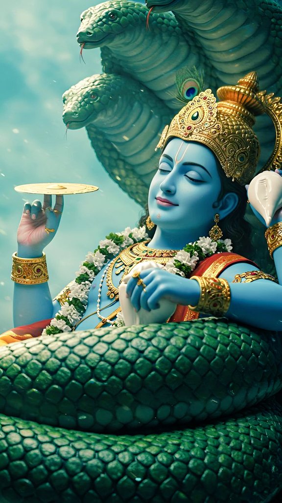 हर सांस में विष्णु नाम बस जाए, यही सच्ची आराधना है।