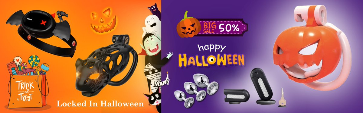 Your ultimate Halloween treat is here! Get 50% OFF on all sissy toys and chastity cages.
Don't get tricked, this offer is a treat! 🎃
Hurry, this scary-good sale won't last!
👉 sissyloving.com/collections/ha…
#SissyHalloween #ChastitySale #SissyToys #HalloweenDeal #LockedForHalloween