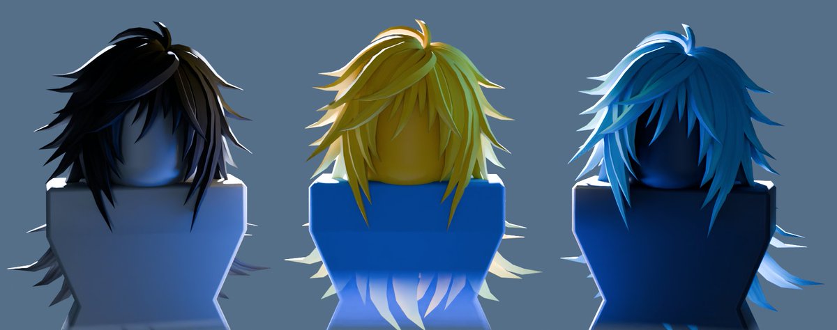 FoxOfJulyy's tweet image. #robloxugc
Grell Sutcliff from Black Butler inspired hair
wanted to try some new color combinations, let me know if i missed any 👁️
🔗roblox.com/catalog?Keywor…