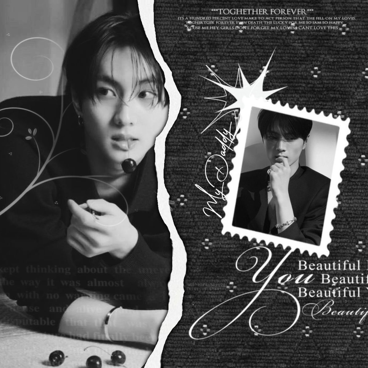 Jlungwon's tweet image. Happy six months, my miaw miaw, my black cat, my daddy, my husbu! (Phew, that's a lot of meow power you hold over me 😼). Thank you for everything you’ve done, especially for making the last six months feel like a ridiculously cute (and sometimes chaotic) anime episode. 🖤