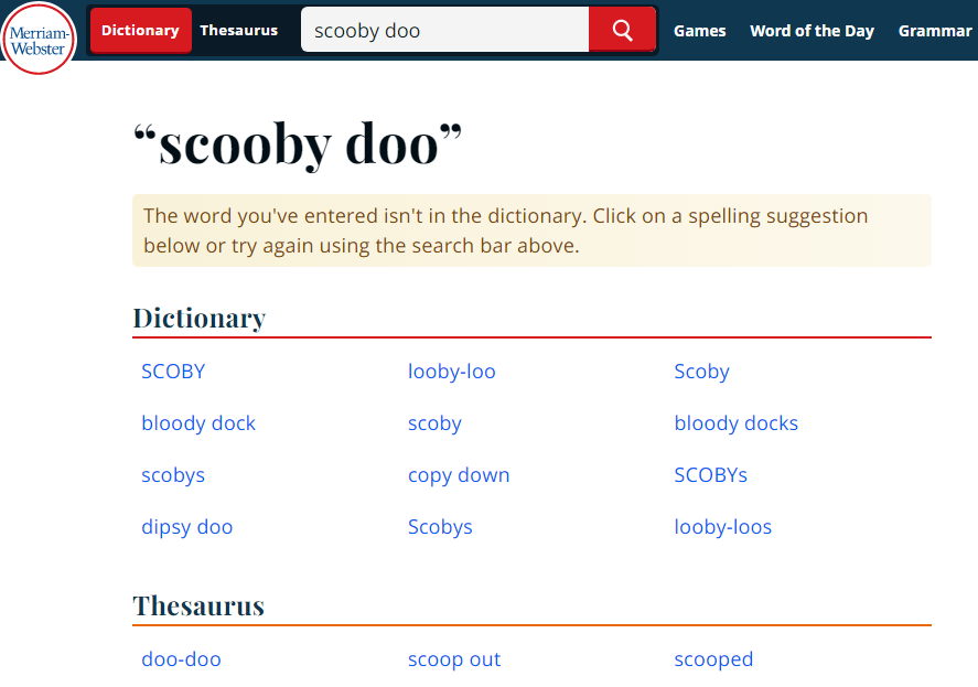 WendyLovesJesus's tweet photo. Dear @MerriamWebster, happy #DictionaryDay!📖 Couldn't help noticing that you're missing a very important definition. Please, allow me to assist.
#ScoobyDoo: Beloved cartoon canine whose cowardice is only surpassed by his bravery. Inspired by love for friends and his fellow dog. https://t.co/6n6qJWptjE