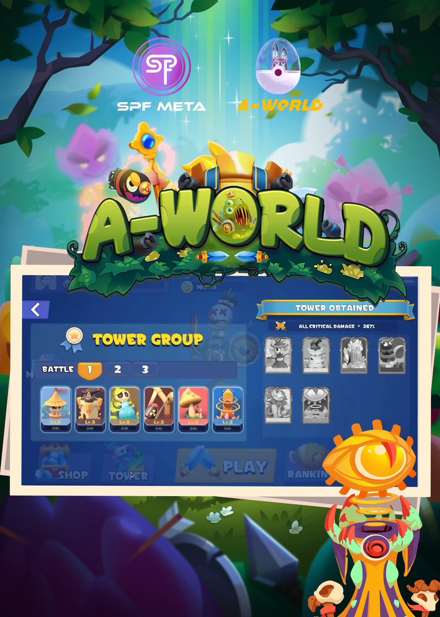 AWorldMeta's tweet image. A-WORLD simulated gold farming has officially started, and we will continue to collect feedback from the market.🫣
#SPFMETA #A-WORLD