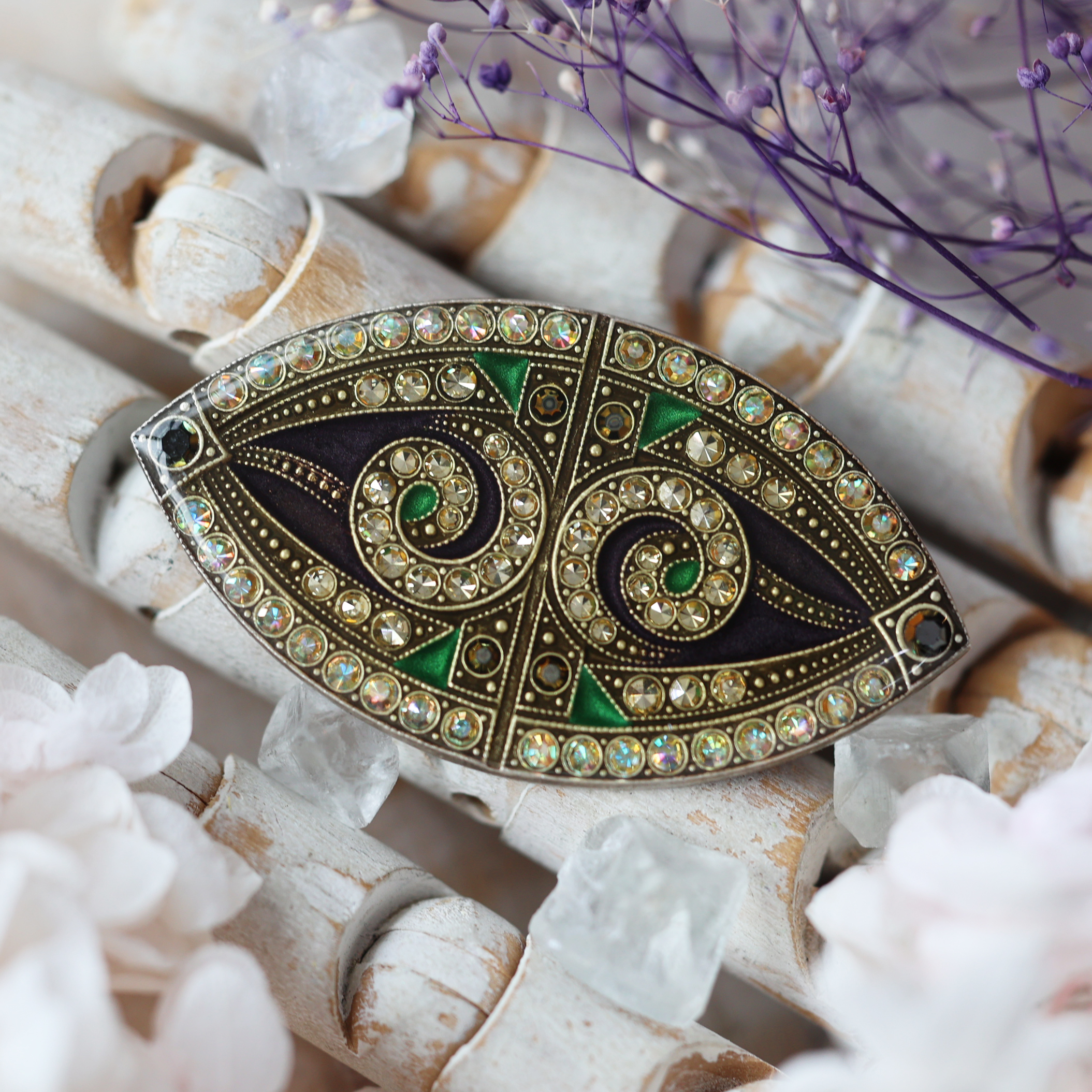 海福雑貨　花　アンティーク　ヴィンテージ　ブローチ10点　まとめ売り 海福雑貨 on X 海福雑貨 花 アンティーク ヴィンテージ ブローチ10点