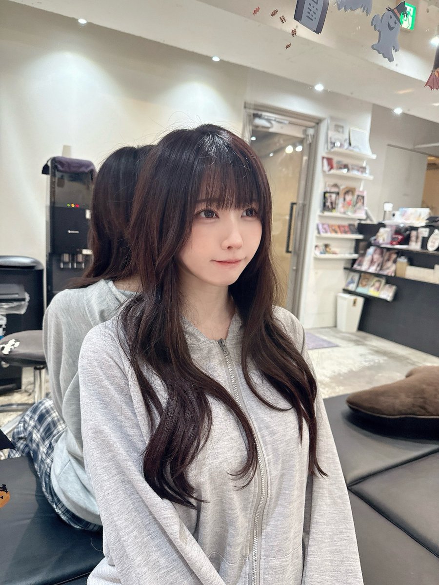 久しぶりに髪長くしたദ്ദിᐢ- ̫-ᐢ₎✨