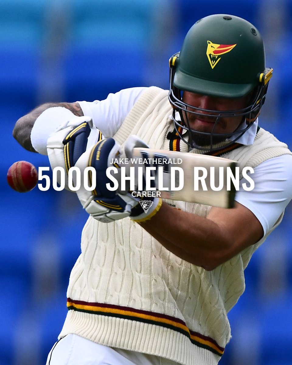 Congratulations to the weapon on 5000 Career Sheffield Shield runs!
