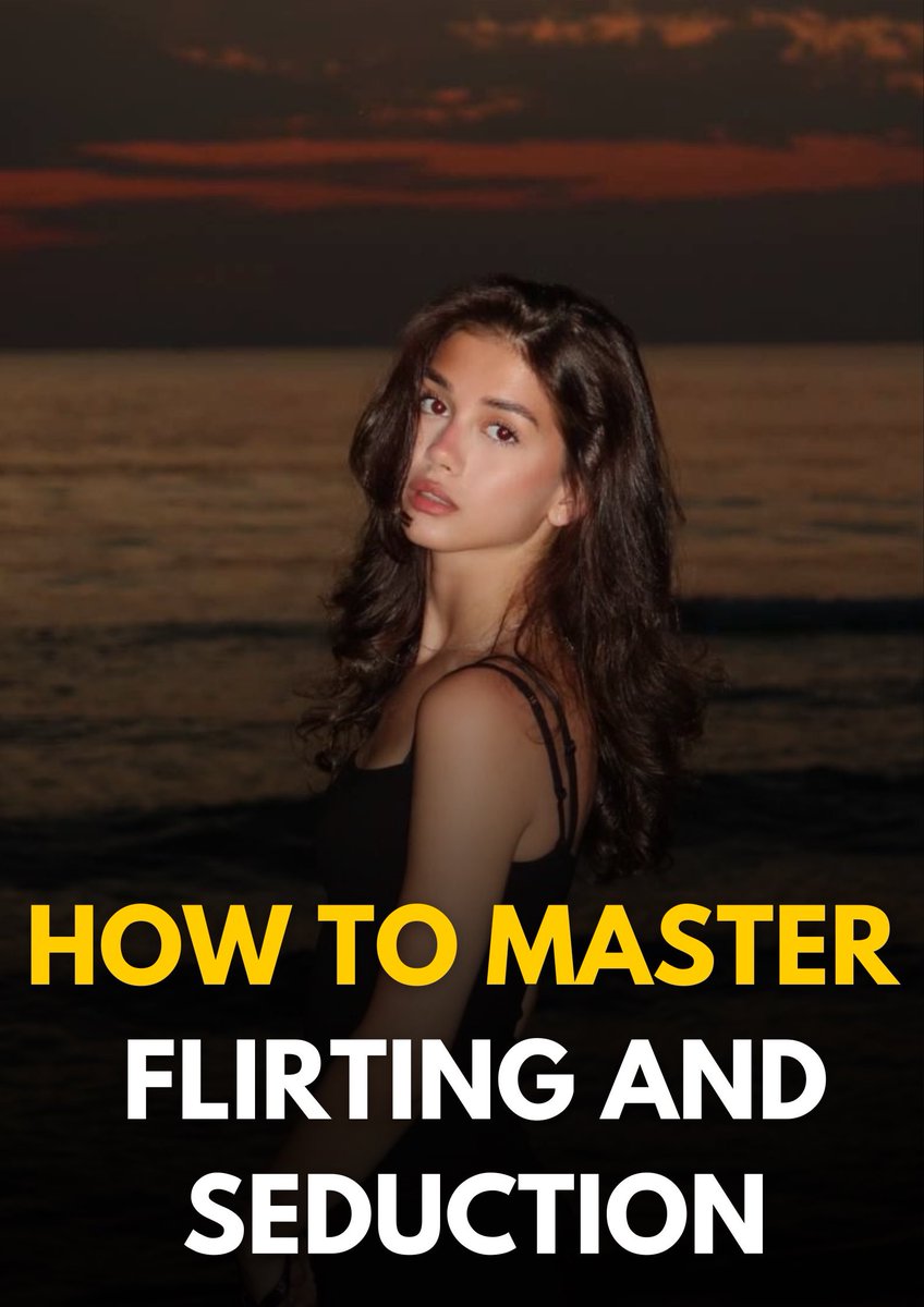 seduction__king's tweet image. How to Master Flirting & Seduction:
THREAD 🧵