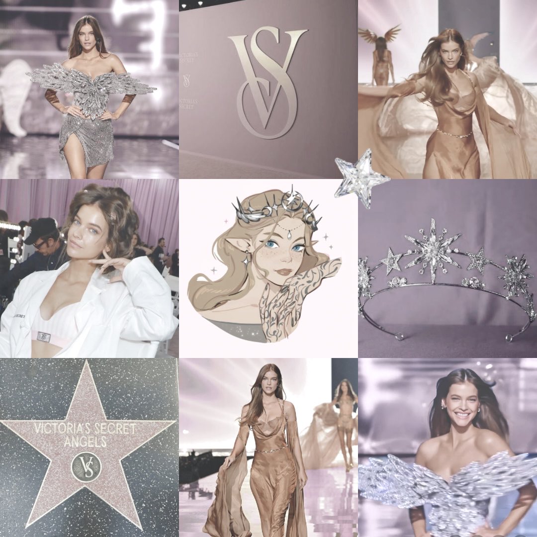 𐙚  feyre as a victoria's secret angel 🪽