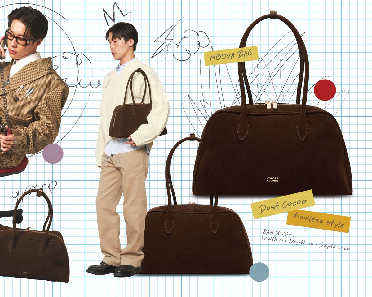 culture_colors's tweet photo. The emails keep coming. The coffee’s still brewing.
And the Reply All bags? — still here, ready to survive your 9-to-5 in style.
Not every chaos ends. Some turn into couture. ✨
🌐 https://t.co/FhkgCscFjW
💬 LINE Shopping : https://t.co/0XJCzRntTA 

#ReplyAllConCept 
#ColorsCulture