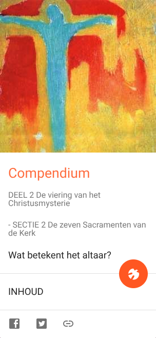 Alledaags Geloven : Compendium -  Wat betekent het altaar?
alledaags.gelovenleren.net/link/MTIxODg4M…