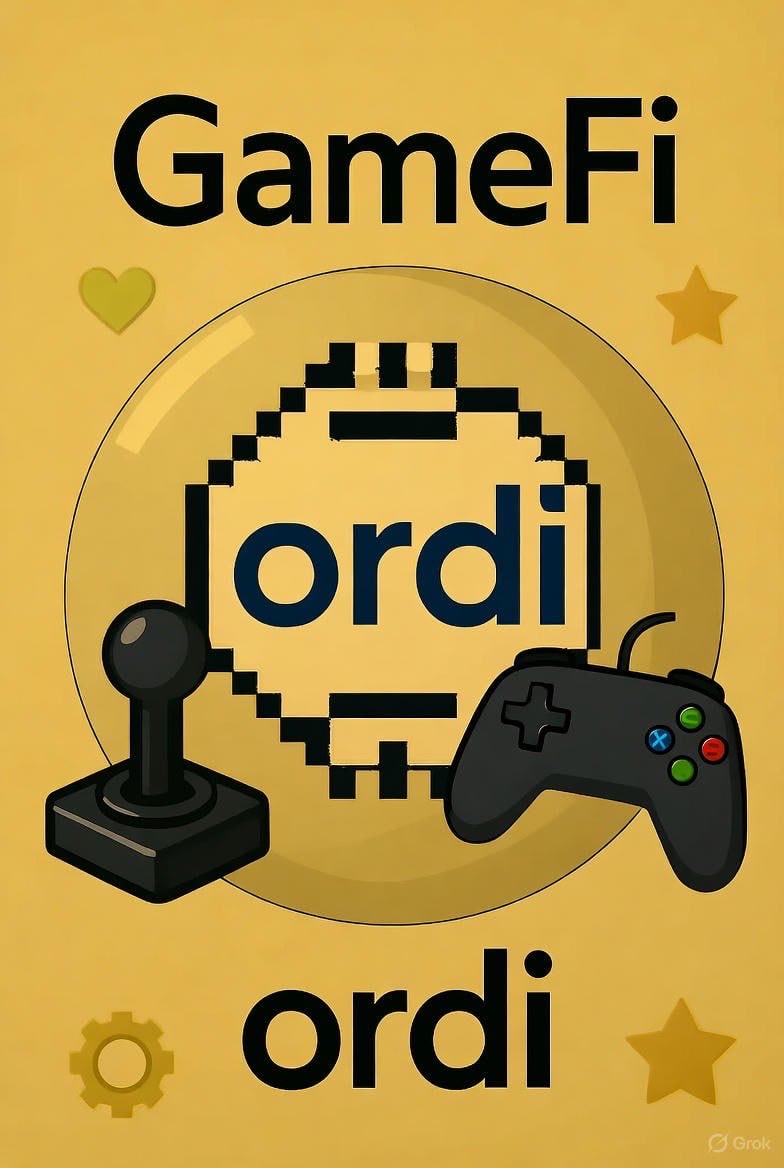 HULI_Fairy's tweet image. $GameFi ＝ $ORDI 💹
