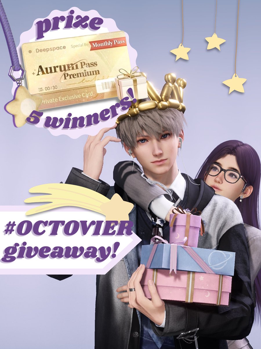 nightvowed's tweet image. ✧. ┊ ⁭giveaway time in honour of xavier&apos;s birthday!

⟢ aurum pass for 5 winners
⟢ to join: ↻ + ♡ this post
⟢ celebrate xavier in the comments! wish our star a happy birthday~
⟢ chosen via xpicker &amp;amp; given through codashop
⟢ will end on october 18!

good luck! 💜🌟