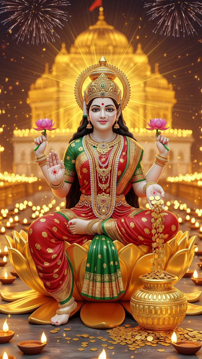 आदिशक्ति मॉं महालक्ष्मी के दिव्य अलौकिक दर्शन❣️