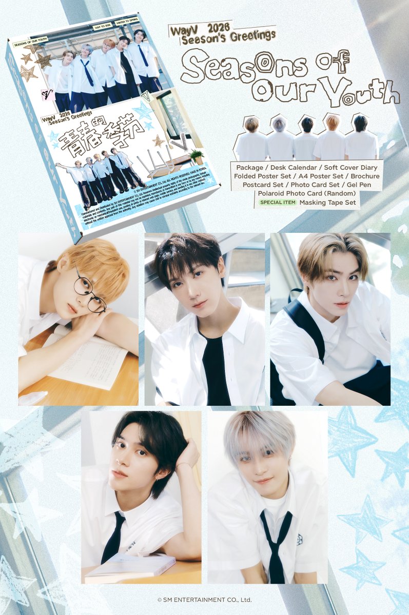 2026 WayV SEASON’S GREETINGS
10.17(FRI) COMING SOON

#2026SEASONSGREETINGS #WayV