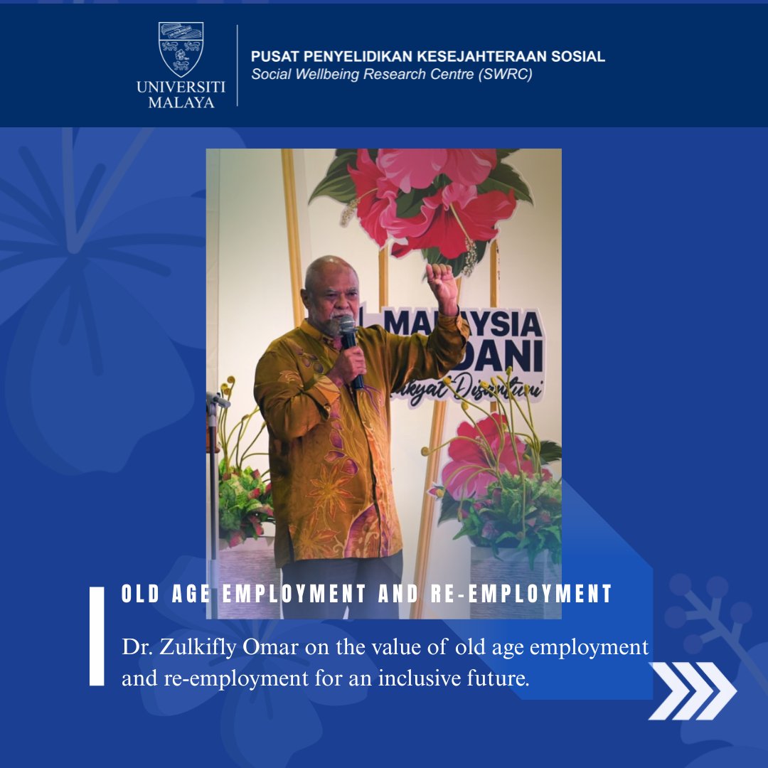 SWRC_UM's tweet image. @unimalaya #swrc #socialprotection #oldage