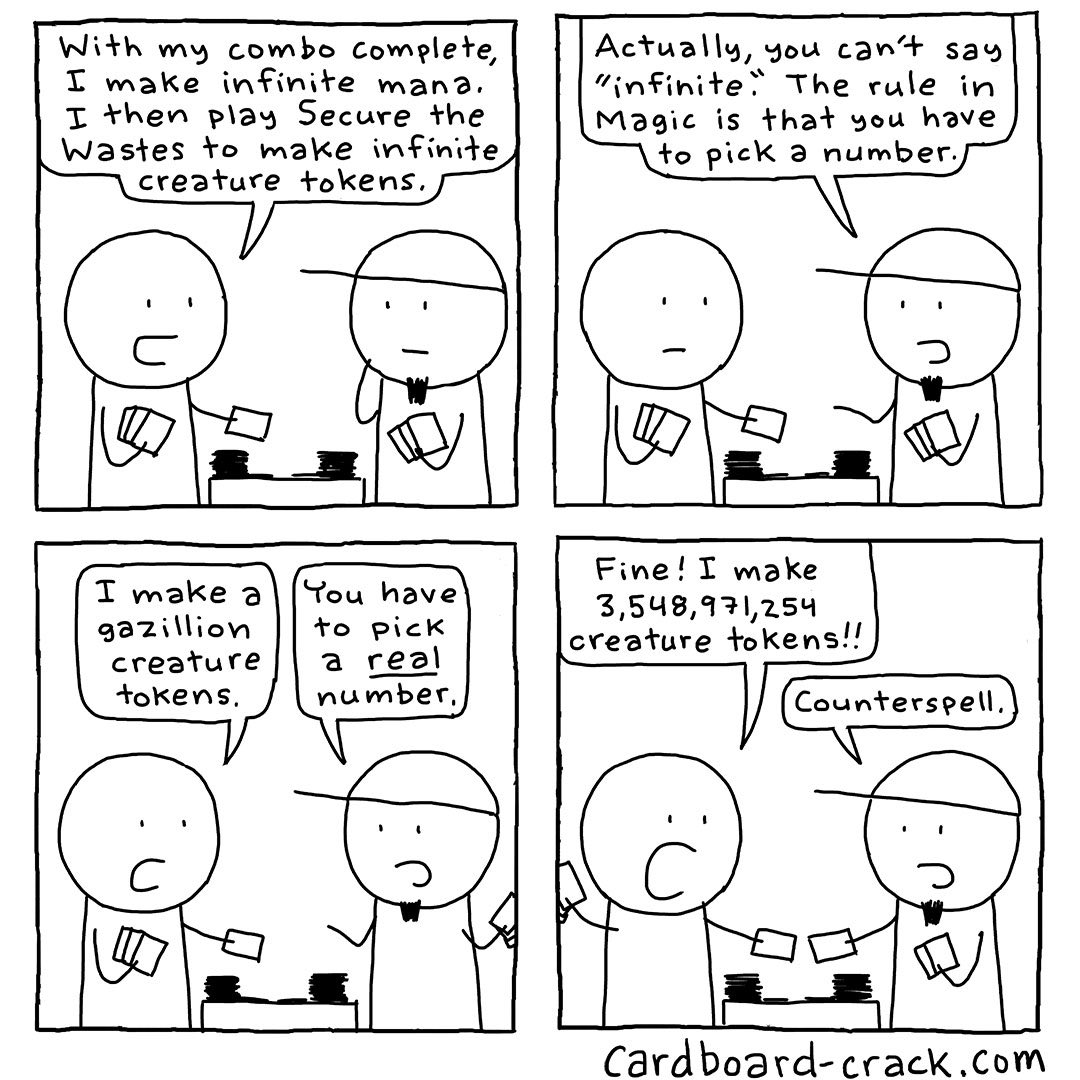 Cardboard_Crack's tweet image. Infinite #MTG